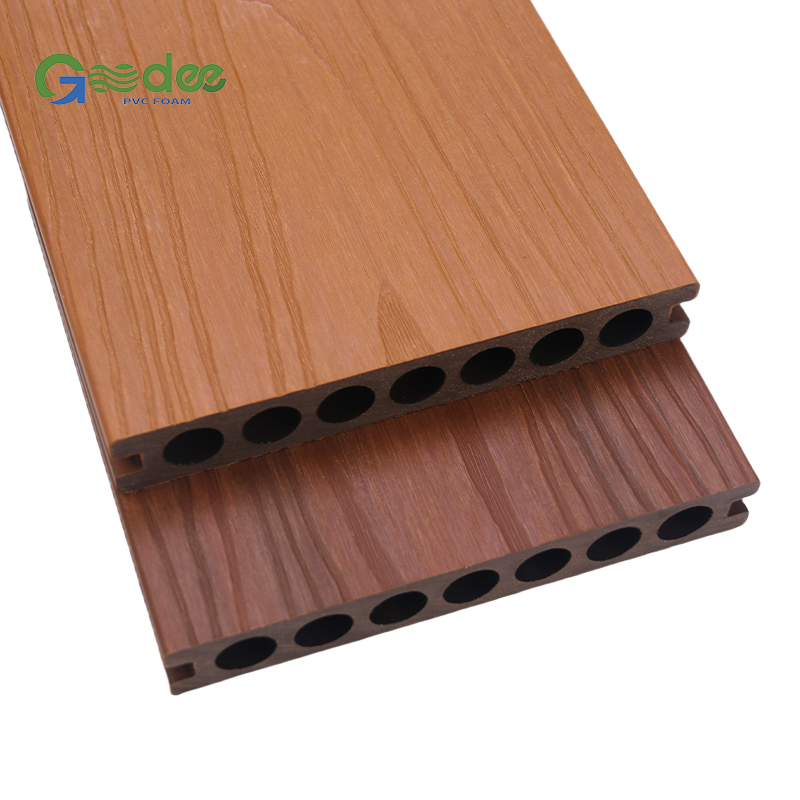 Double Round Hole Co-Extruded Floor