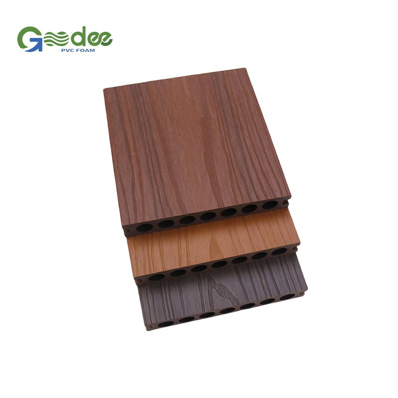 Double Round Hole Co-Extruded Floor