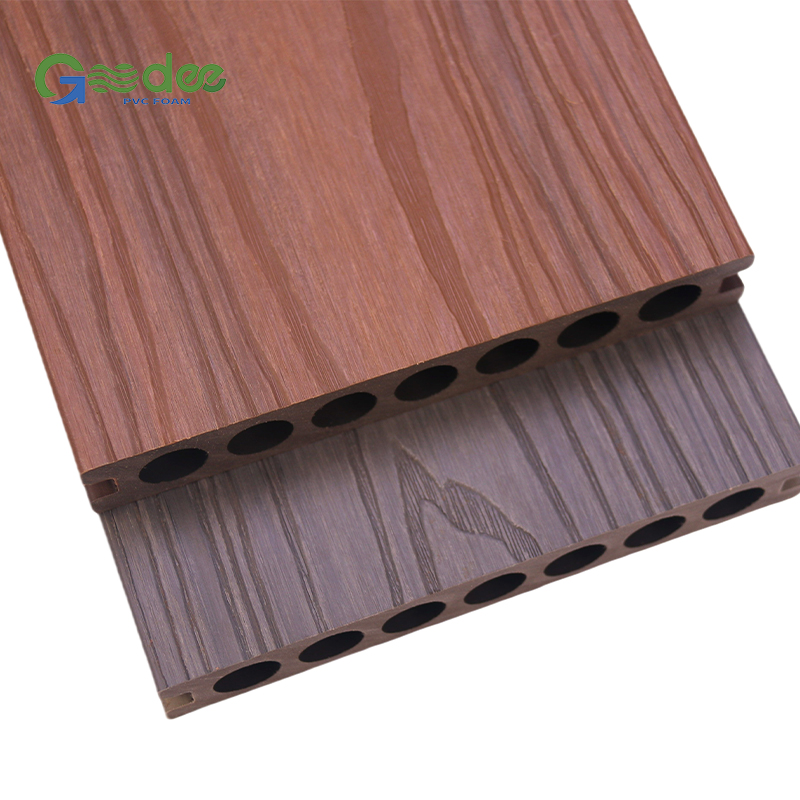 Double Round Hole Co-Extruded Floor