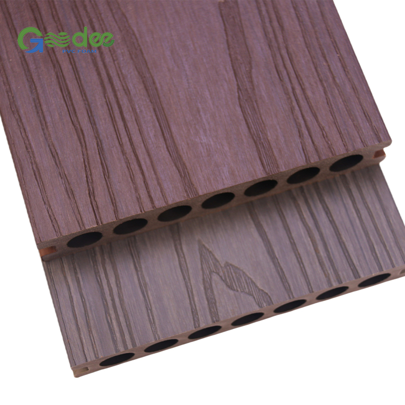 Double Round Hole Co-Extruded Floor