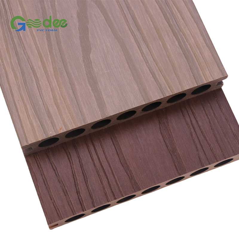 Double Round Hole Co-Extruded Floor