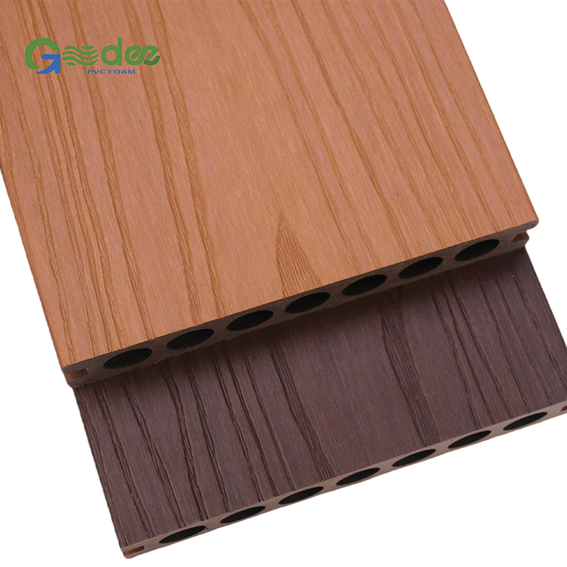 Double Round Hole Co-Extruded Floor